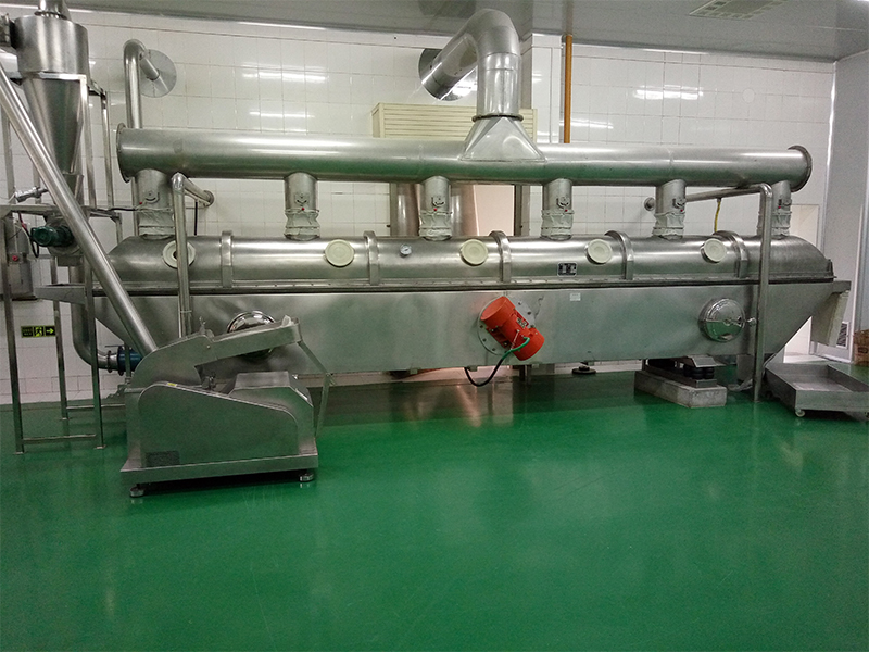 Vibrating drying system