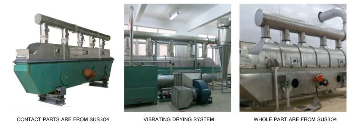Vibrating drying system