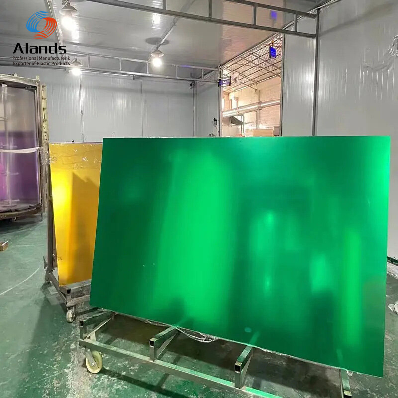 Customize color 1220 x 2440mm 4'x8' Mirror Acrylic Sheet