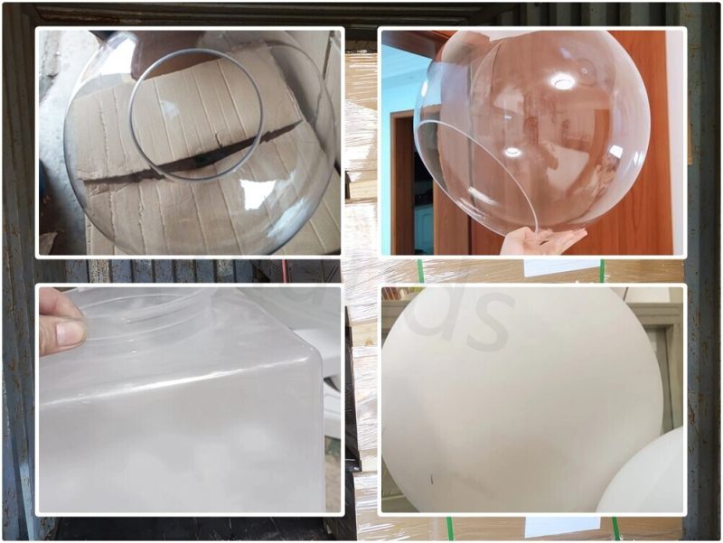 Clear acrylic sphere