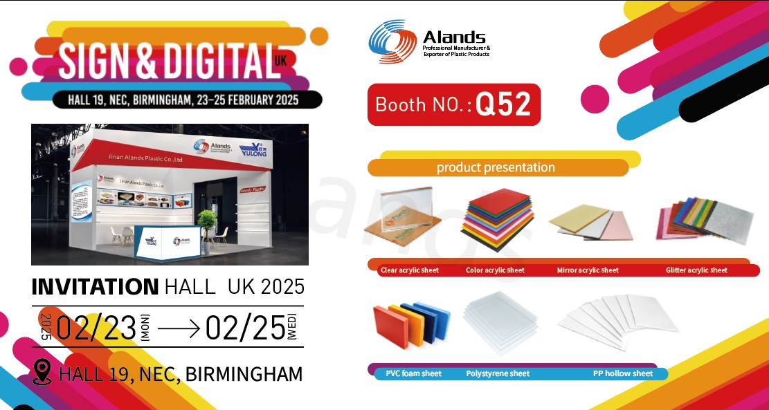 Alands Plastic to Exhibit at Sign & Digital UK 2025 Alands Plastic to Exhibit at Sign & Digital UK 2025