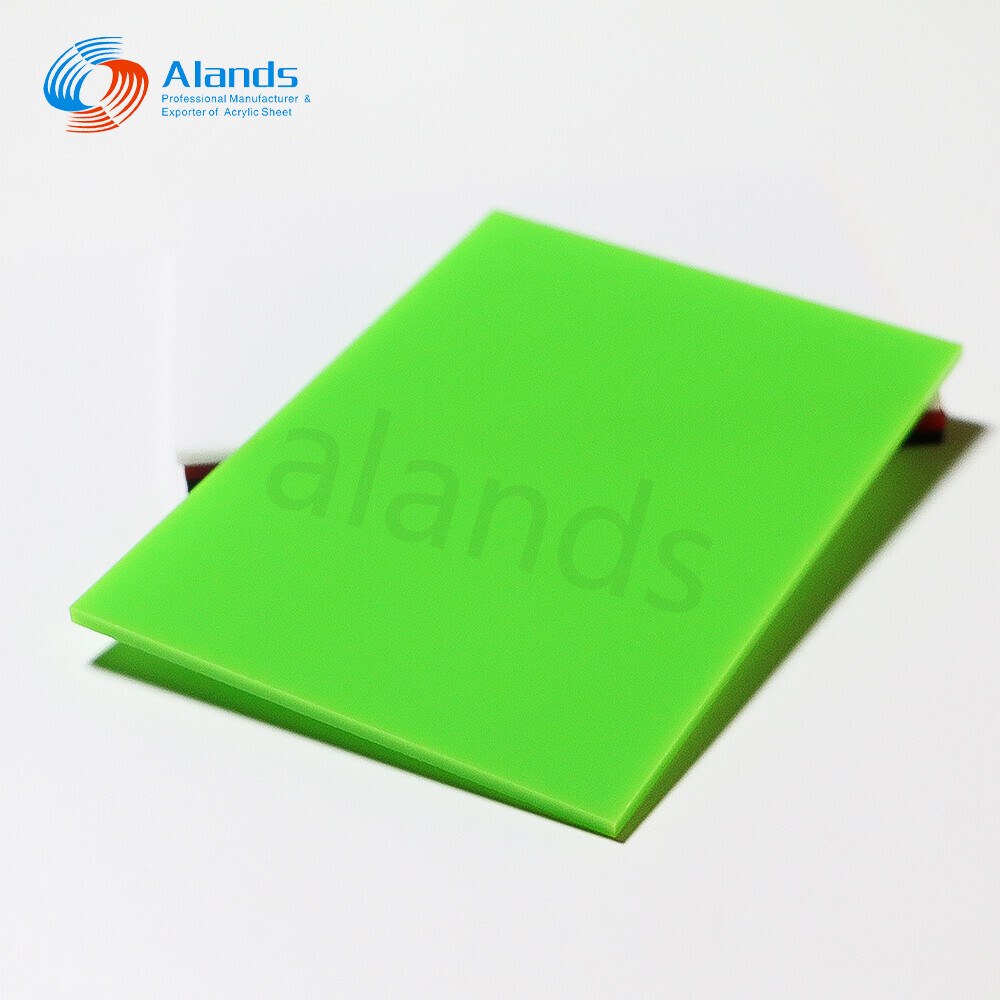 Green Frosted Acrylic Sheet