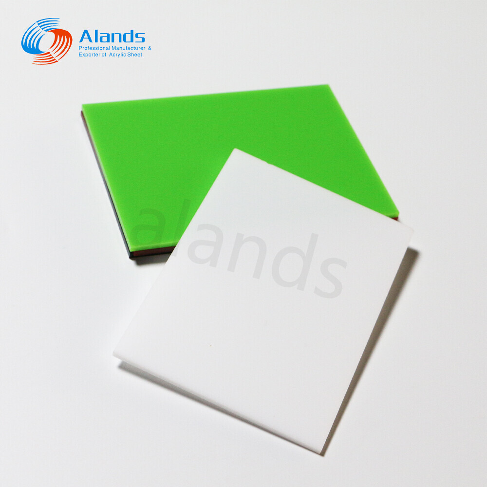 Green Frosted Acrylic Sheet
