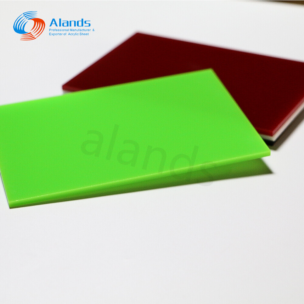 Green Frosted Acrylic Sheet