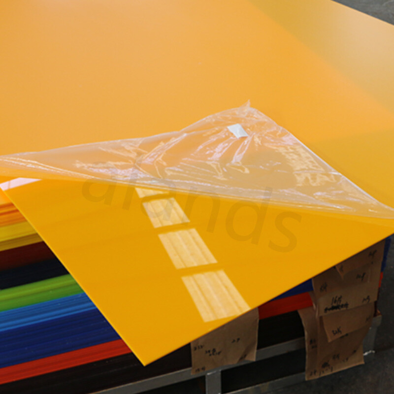 Bright Yellow Acrylic Sheet – Durable, Lightweight & Versatile Plastic Panel