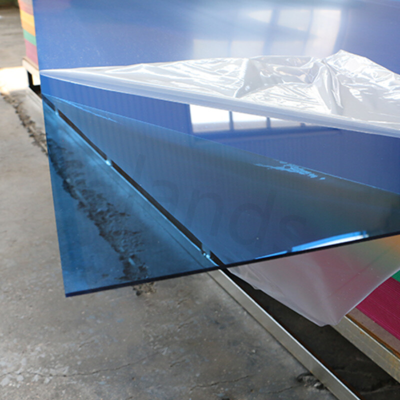 Translucent Blue Plexiglass Sheet | Semi-Transparent PMMA Panel