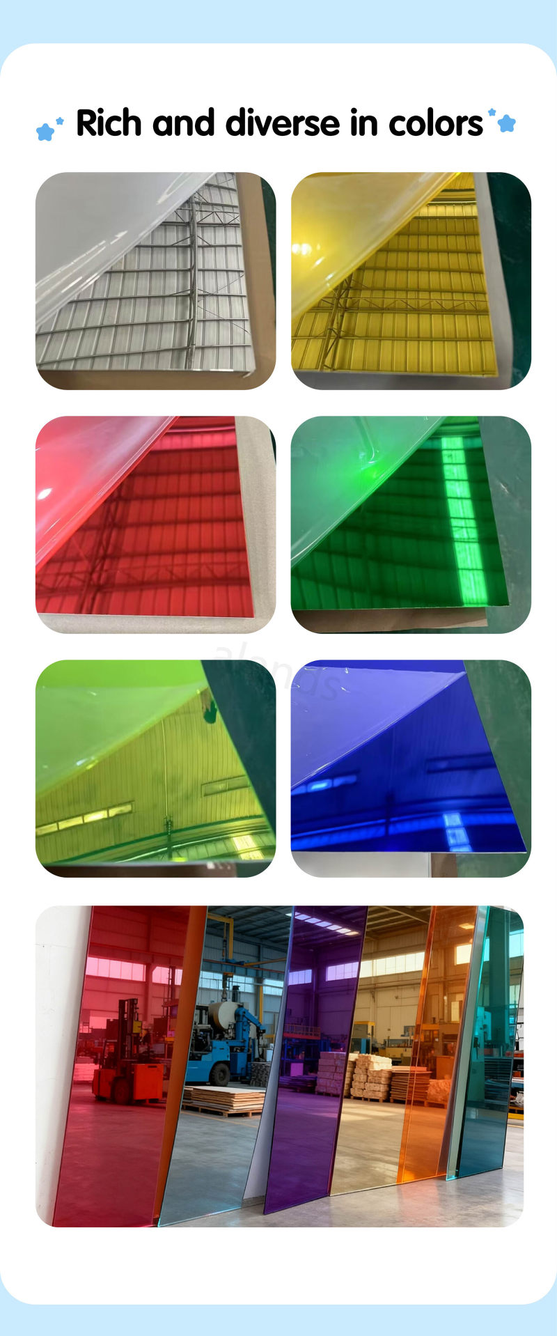 Main Types of Plastic Mirror Sheets