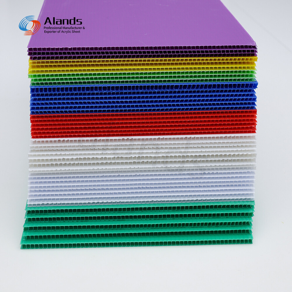 PP Hollow Sheet Manufacturer | Corrugated Polypropylene Board