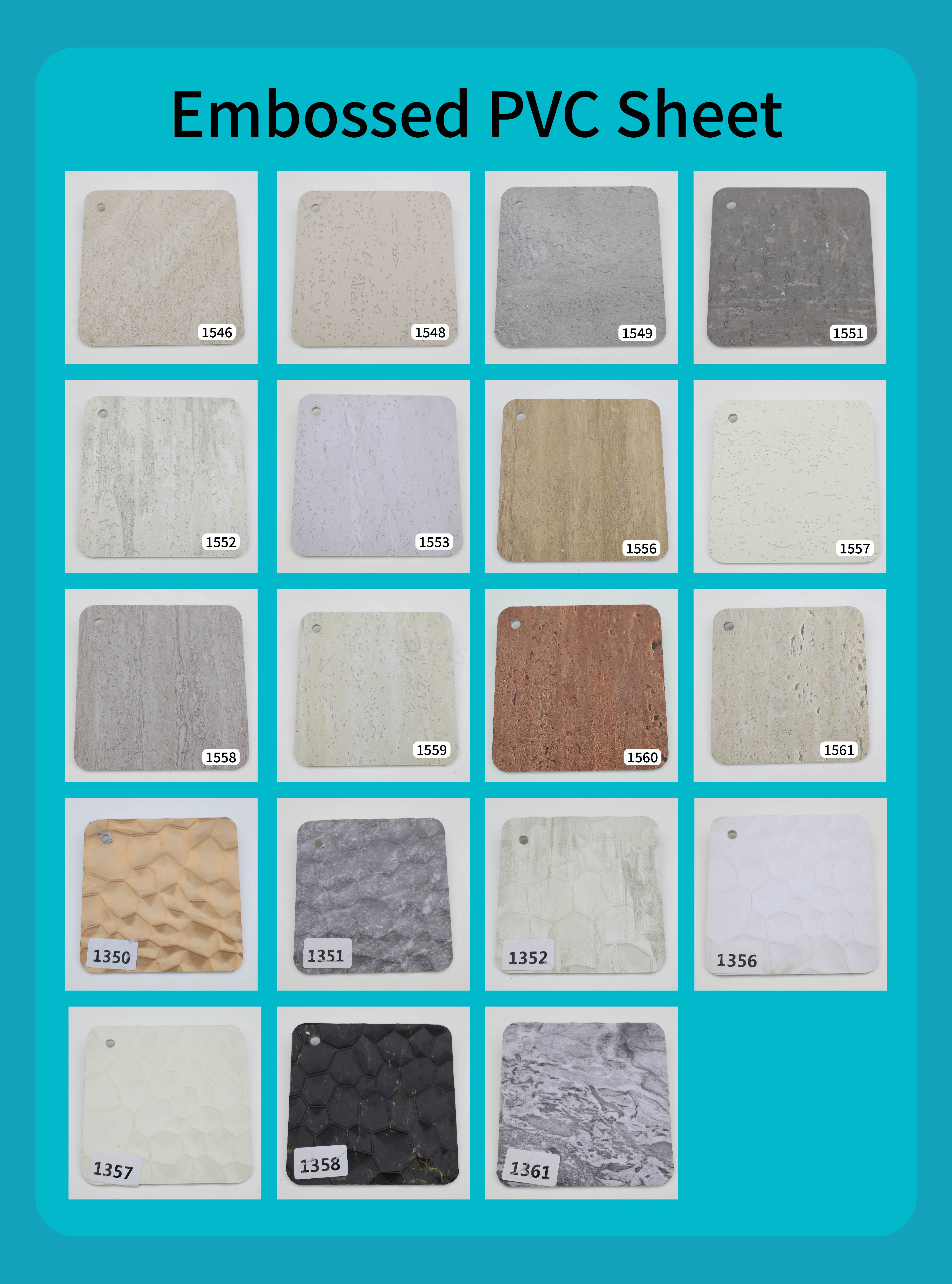 Embossed PVC Sheet
