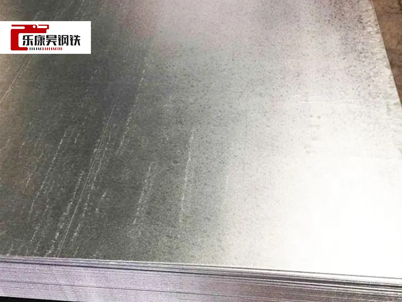 ASTM A283 Grade C zinc coated 6mm thickness galvanized steel sheet metal for decoration