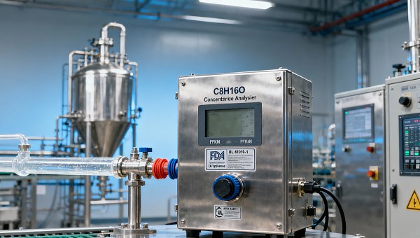Why food-grade ethanol production lines now prioritize C8H16O concentration analyzers with FDA-compliant wetted materials?