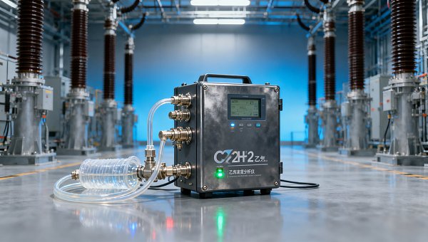 How does a C2H2 concentration analyzer prevent transformer failure in high-voltage substations?