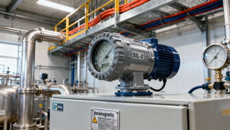 Do paramagnetic oxygen analyzers meet SIL-2 requirements for safety-critical boiler applications?