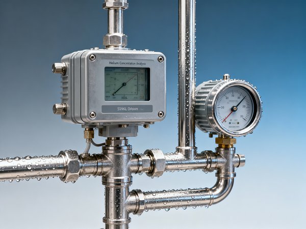 He concentration analyzer sensitivity drops unexpectedly when used alongside cryogenic dew point meters He concentration analyzer sensitivity drops unexpectedly when used alongside cryogenic dew point meters