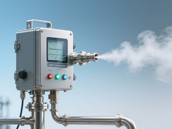 C2H4 concentration analyzers deliver stable baselines — until ethylene oxide cross-sensitivity kicks in