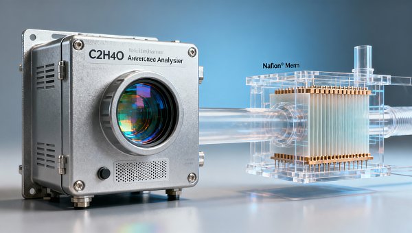 C2H4O concentration analyzer baseline noise increases after 18 months — is membrane aging the silent issue?