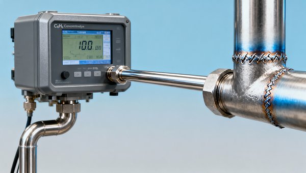 C6H6 concentration analyzer readings shift when sampling near stainless-steel weld zones C6H6 concentration analyzer readings shift when sampling near stainless-steel weld zones