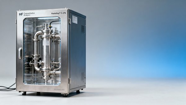HF concentration analyzers with glass-lined wetted parts — yet etching begins after just 3 months of intermittent exposure HF concentration analyzers with glass-lined wetted parts — yet etching begins after just 3 months of intermittent exposure