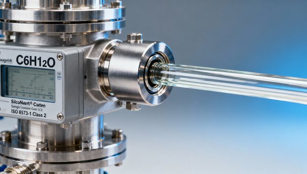 C6H12O concentration analyzer fails ISO 8573-1 Class 2 compliance when paired with standard sample lines C6H12O concentration analyzer fails ISO 8573-1 Class 2 compliance when paired with standard sample lines