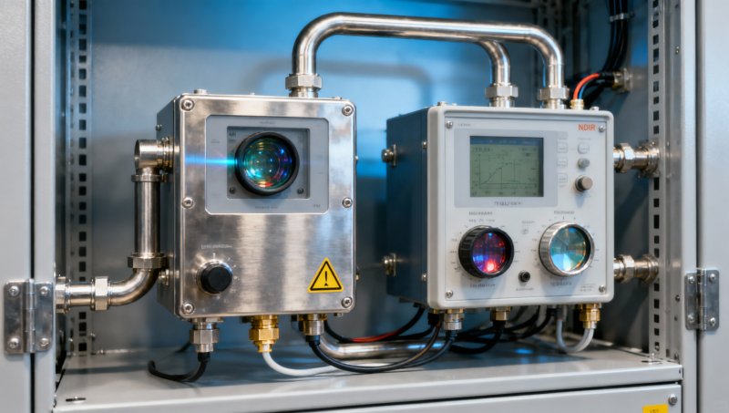 Laser gas analyzers vs