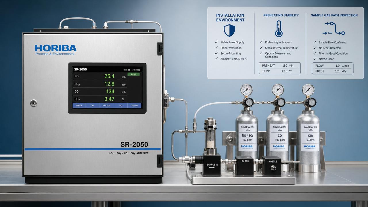 SR-2050 Analyzer Setup Tips for More Reliable Readings