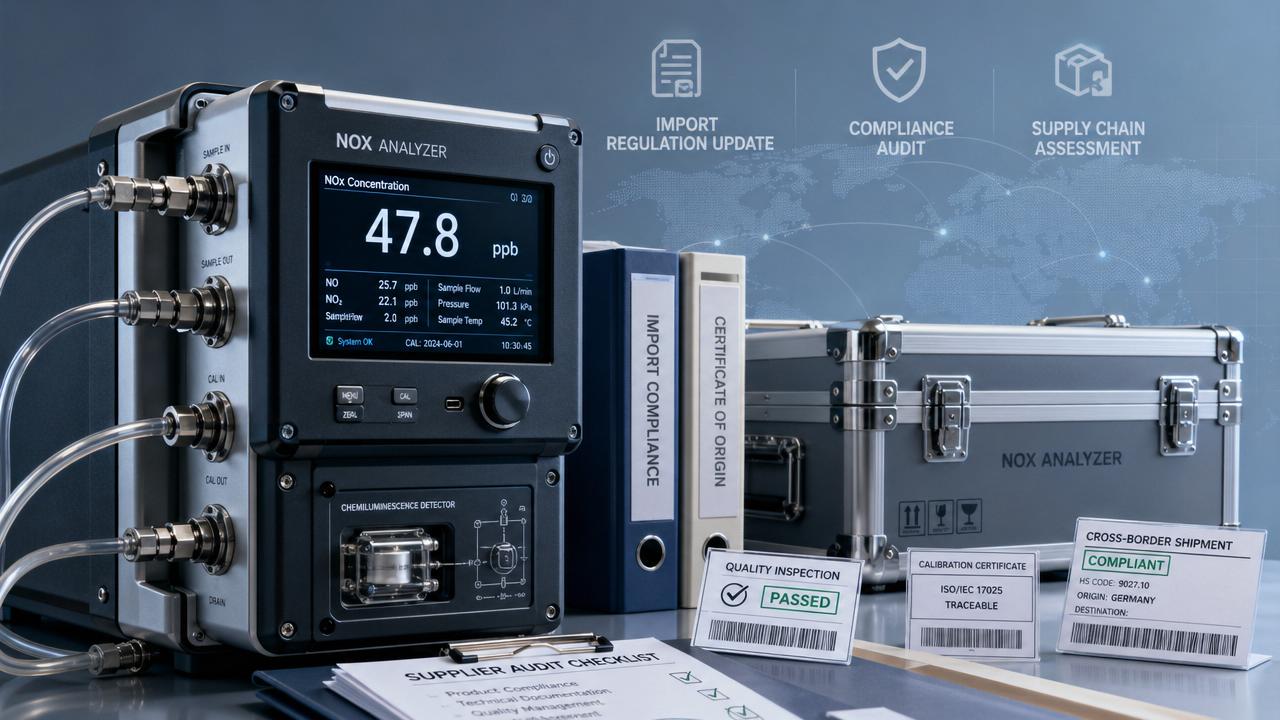 NOX Analyzer Import Rules Are Changing Across Key Markets