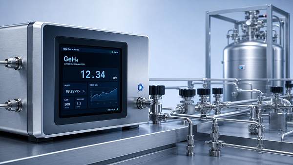 GeH4 Concentration Analyzer Use Cases in Precision Gas Processes
