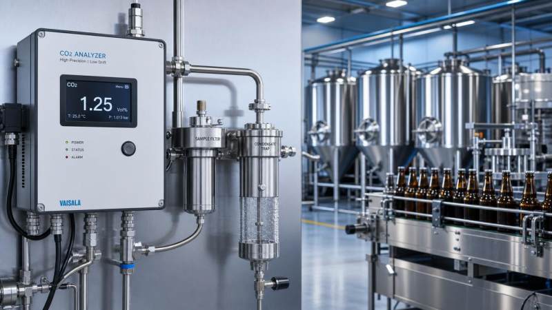 CO2 Analyzer for Brewery Applications: How to Reduce Measurement Drift CO2 Analyzer for Brewery Applications: How to Reduce Measurement Drift