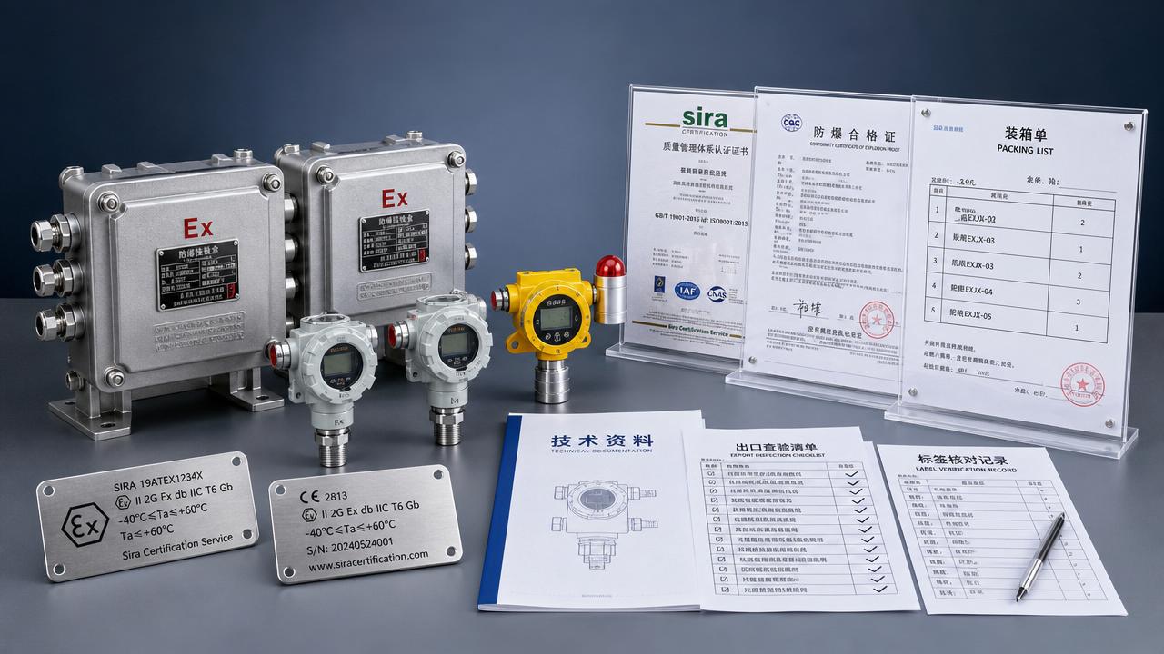 Explosion Proof Equipment Export Checks That Delay Overseas Shipments