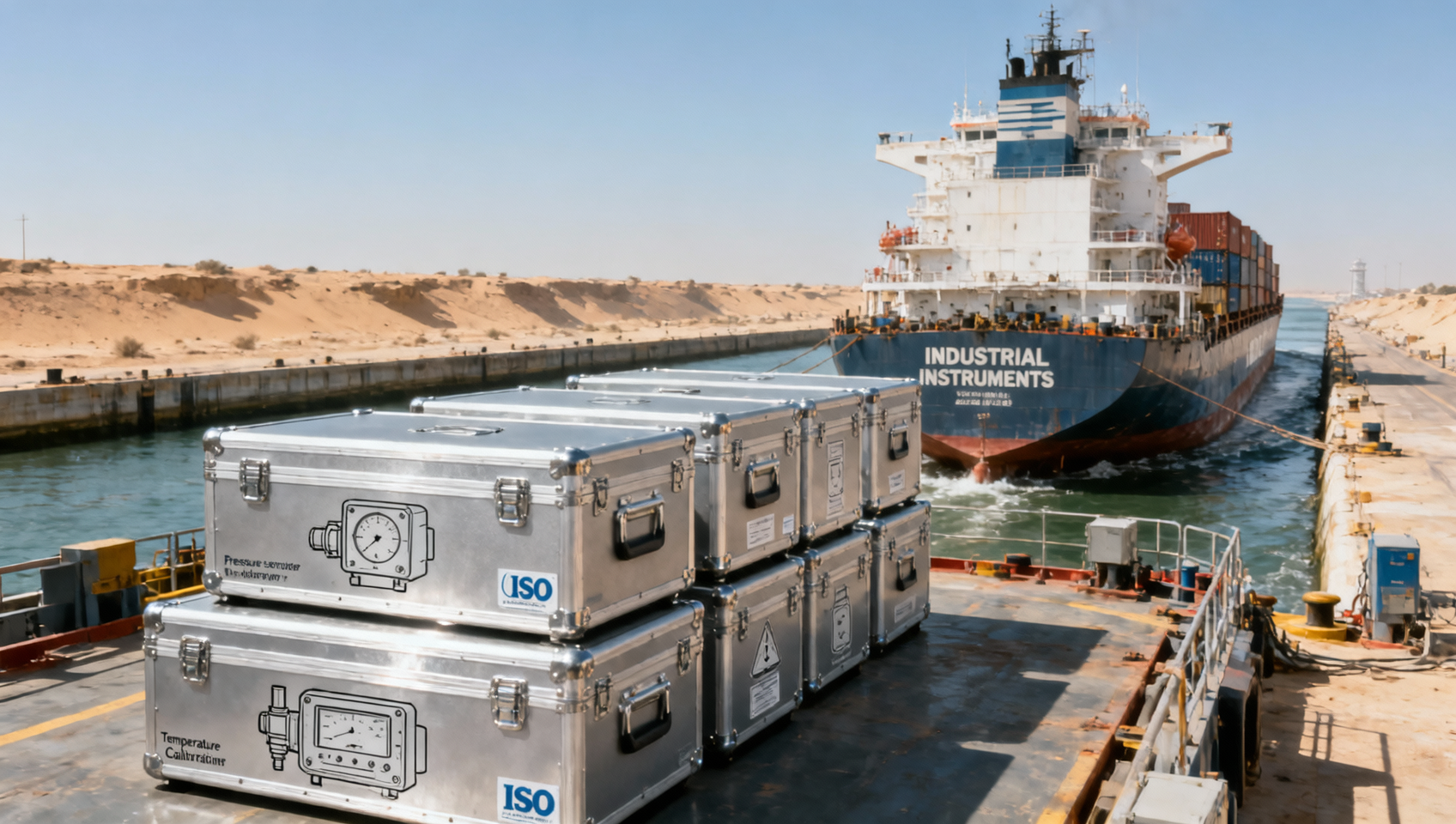 Red Sea Crisis Escalates: Suez Canal Industrial Instrument Shipping Delays to 28 Days
