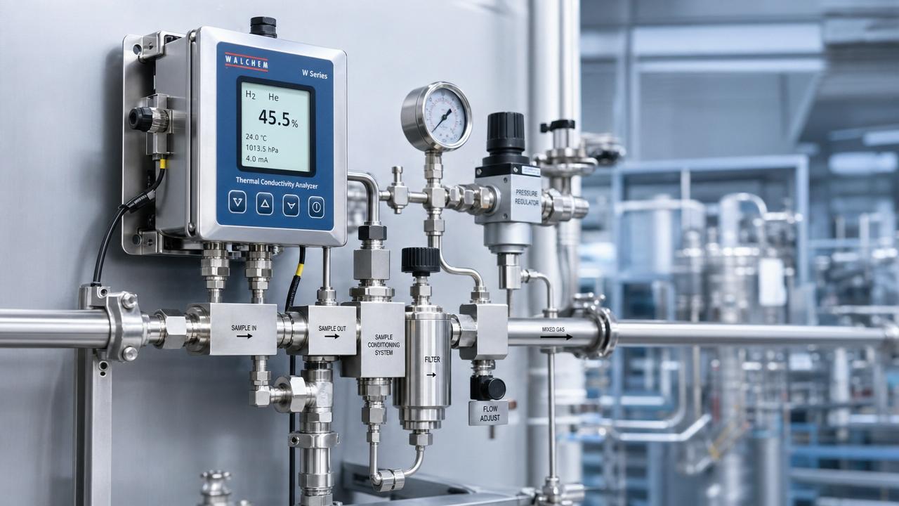 Thermal Conductivity Monitor Limits in Mixed Gas Streams
