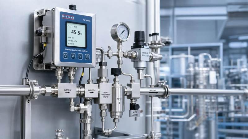 Thermal Conductivity Monitor Limits in Mixed Gas Streams