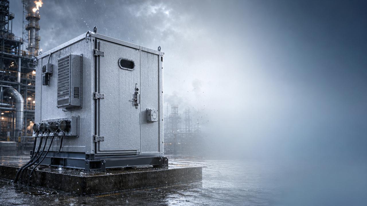 How to Select an Industrial Control Shelter for Harsh Site Conditions