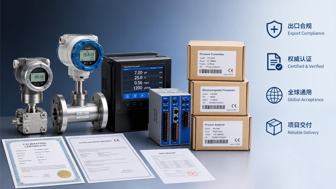 Industrial Measurement Systems in Export Projects: Key Compliance Checks