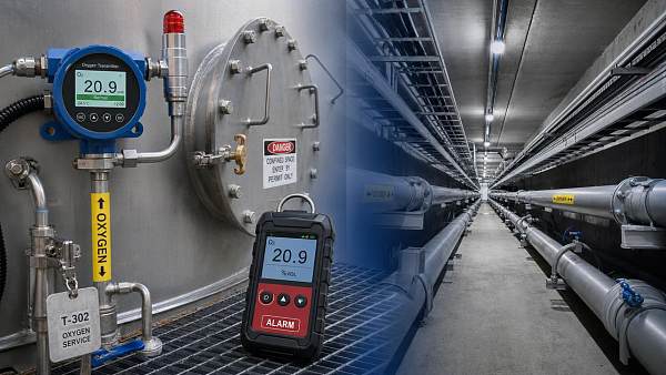 Oxygen Deficiency Monitors: Key Risks in Confined Space Applications