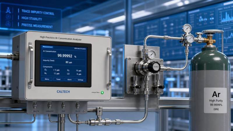Ar Concentration Analyzer Accuracy Issues in High-Purity Gas Applications