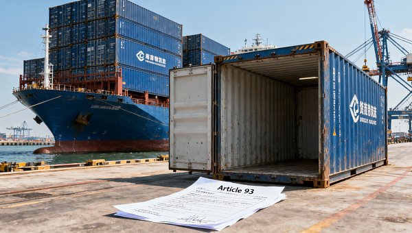 New Maritime Code Shifts Liability for Unclaimed Cargo to Shipper