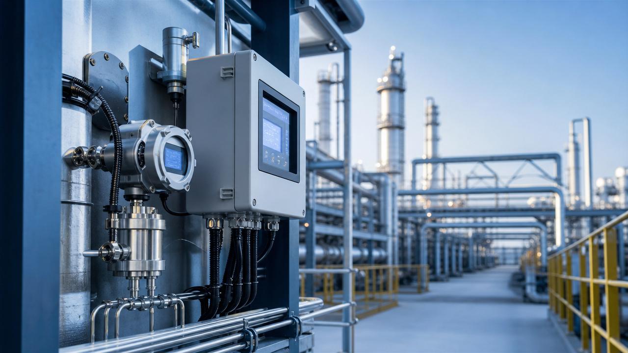 Online Control in Gas Monitoring: Cost and Risk Factors