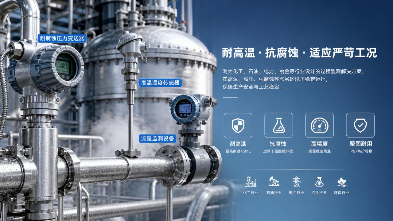 Process Monitoring Equipment for Harsh Industrial Environments