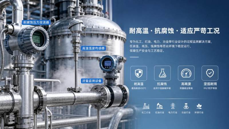 Process Monitoring Equipment for Harsh Industrial Environments Process Monitoring Equipment for Harsh Industrial Environments