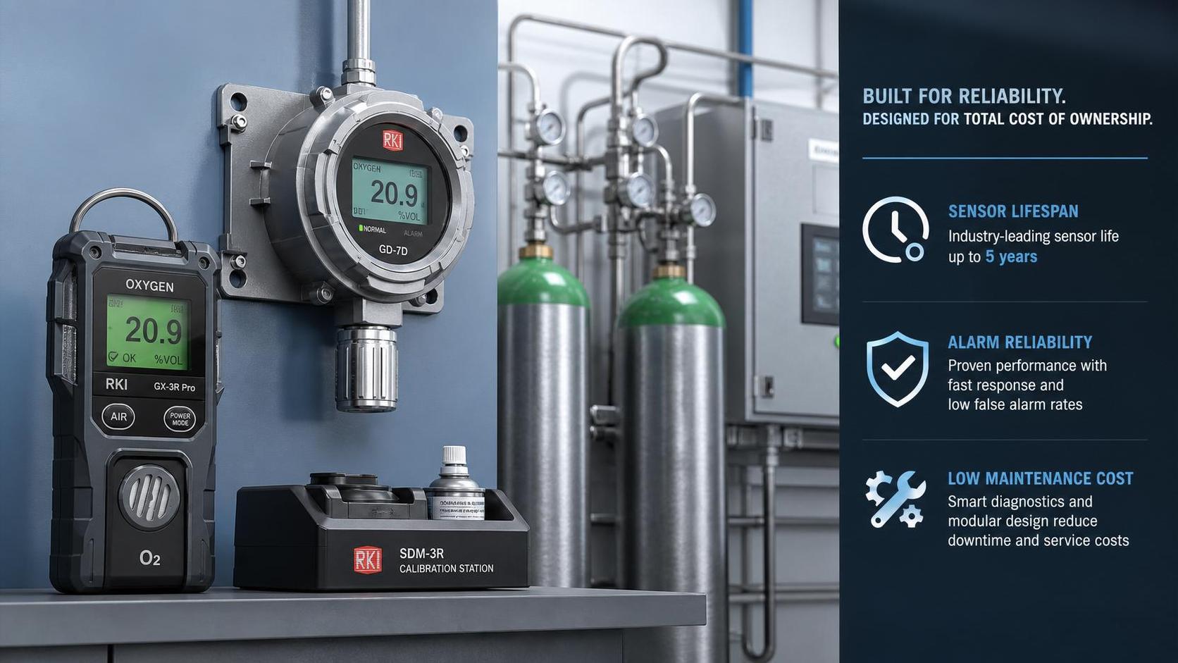 Oxygen Detector Buying Guide: Sensor Life, Alarms, and Cost