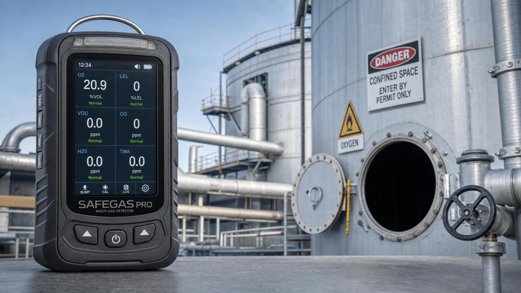 How to Choose Personal Gas Detectors for Confined Space Work