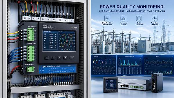 What accuracy should a monitoring device deliver in power quality applications