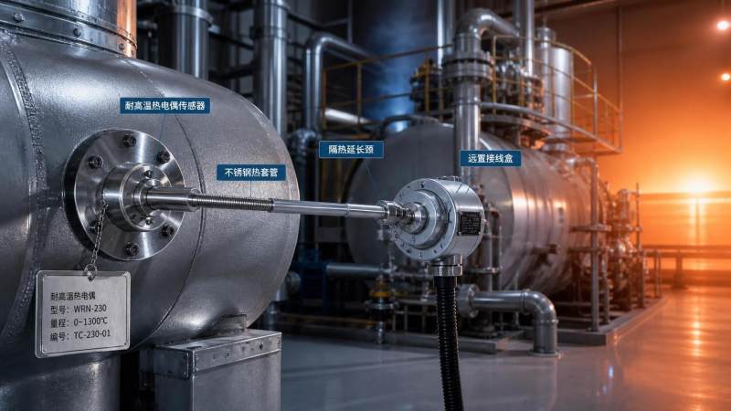 How to choose a process sensor for high-temperature applications