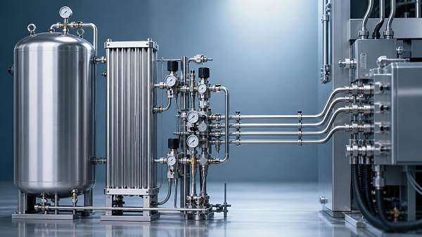 How to size an industrial gas system for stable peak demand