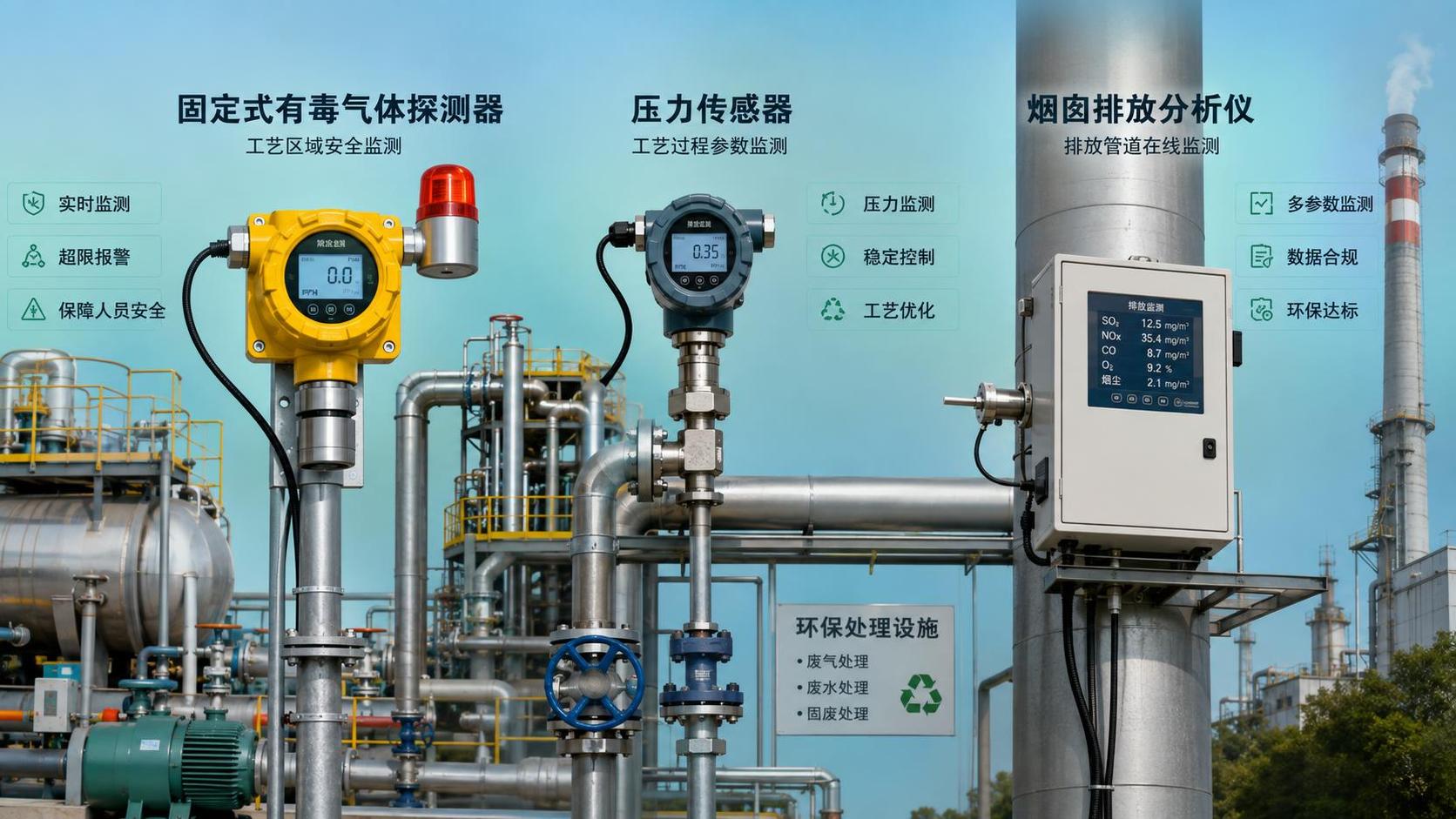 Is Industrial Safety Monitoring the Same as Emission Monitoring?