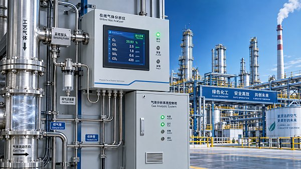 When does process gas monitoring need continuous measurement?