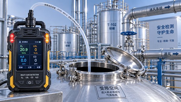 How to select industrial gas detectors for confined spaces