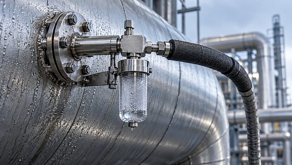 How condensation affects stack detector readings in wet flue gas
