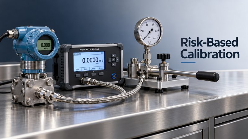 How to set industrial calibration intervals based on equipment risk